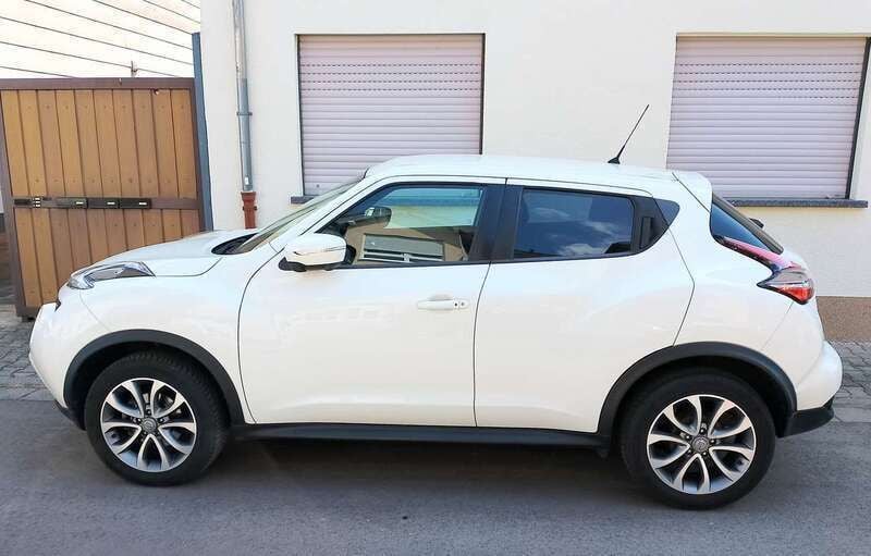 Weiß Gebraucht 2018 Nissan Juke Tekna SUV | 12.500 € (Etwas zu teuer) - Bild 1/4