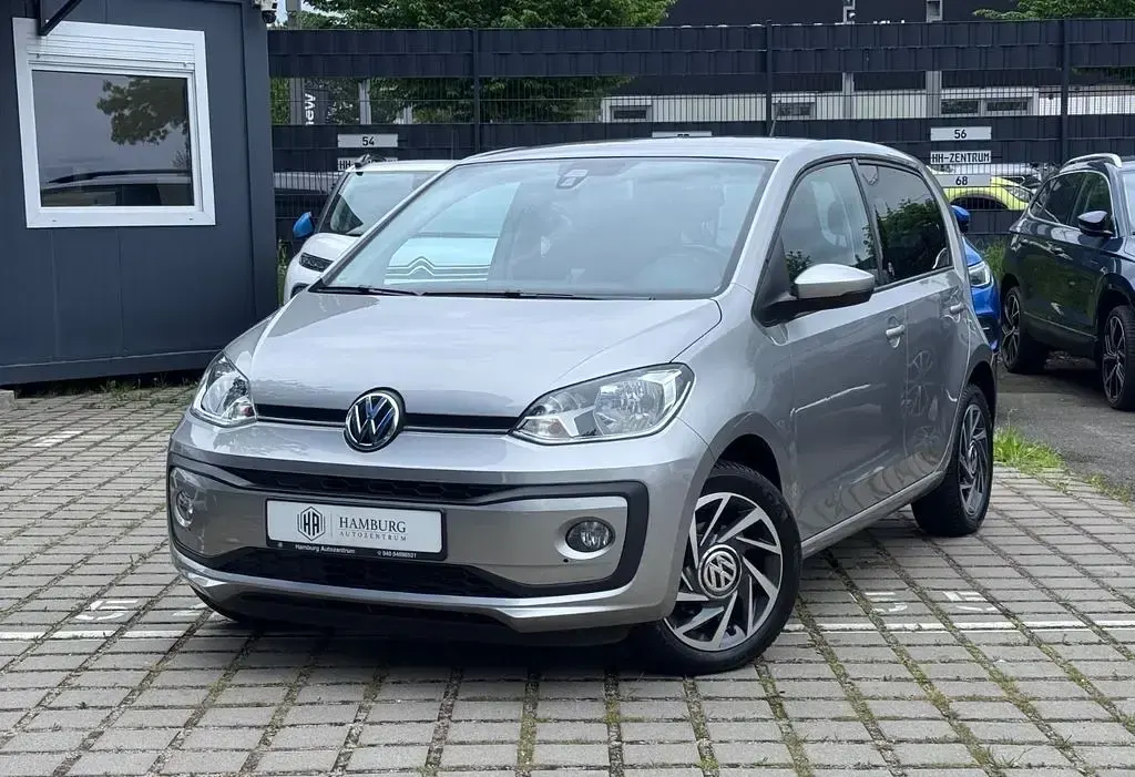 Gebraucht VW up! Sound 68 PS (50 kW) 2017 Silber Kleinwagen