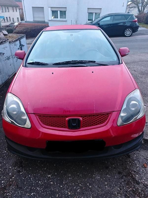 Gebraucht Honda Civic 110 PS (80 kW) 2003 Rot Limousine