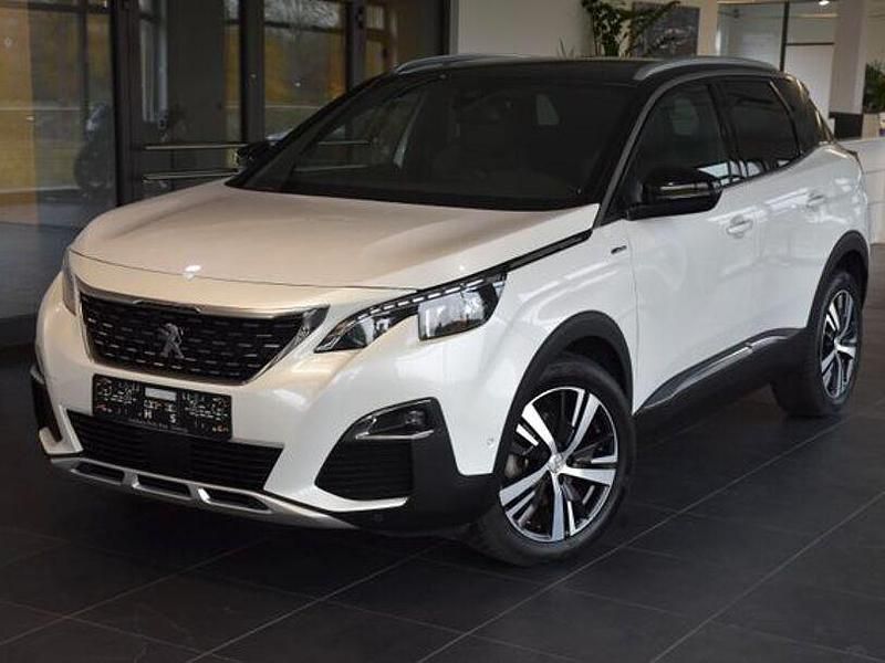 Weiß Gebraucht 2018 Peugeot 3008 Allure SUV | 17.850 € (Teuer) - Bild 1/4