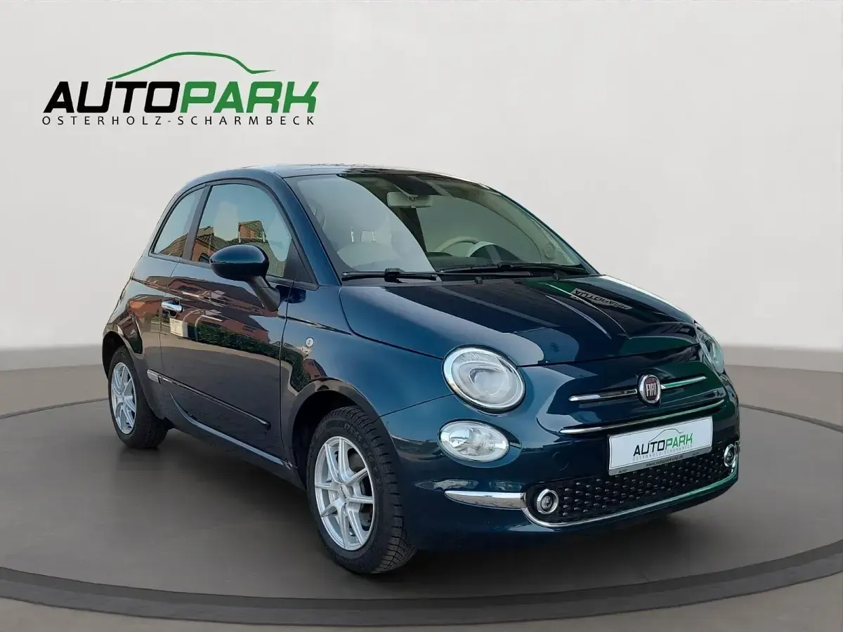 Gebraucht Fiat 500 Lounge 69 PS (50 kW) 2020 Blau Kleinwagen
