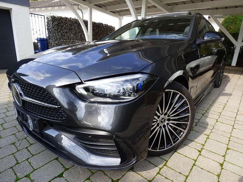 Graphitgrau Gebraucht 2024 Mercedes C300 AMG Kombi | 48.500 € (Teuer) - Bild 1/4