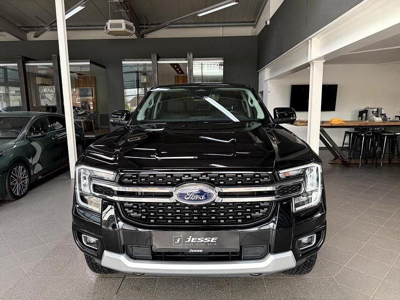 Gebraucht Ford Ranger Limited 170 PS (125 kW) 2023 Obsidianschwarz metallic (metallic) Pickup