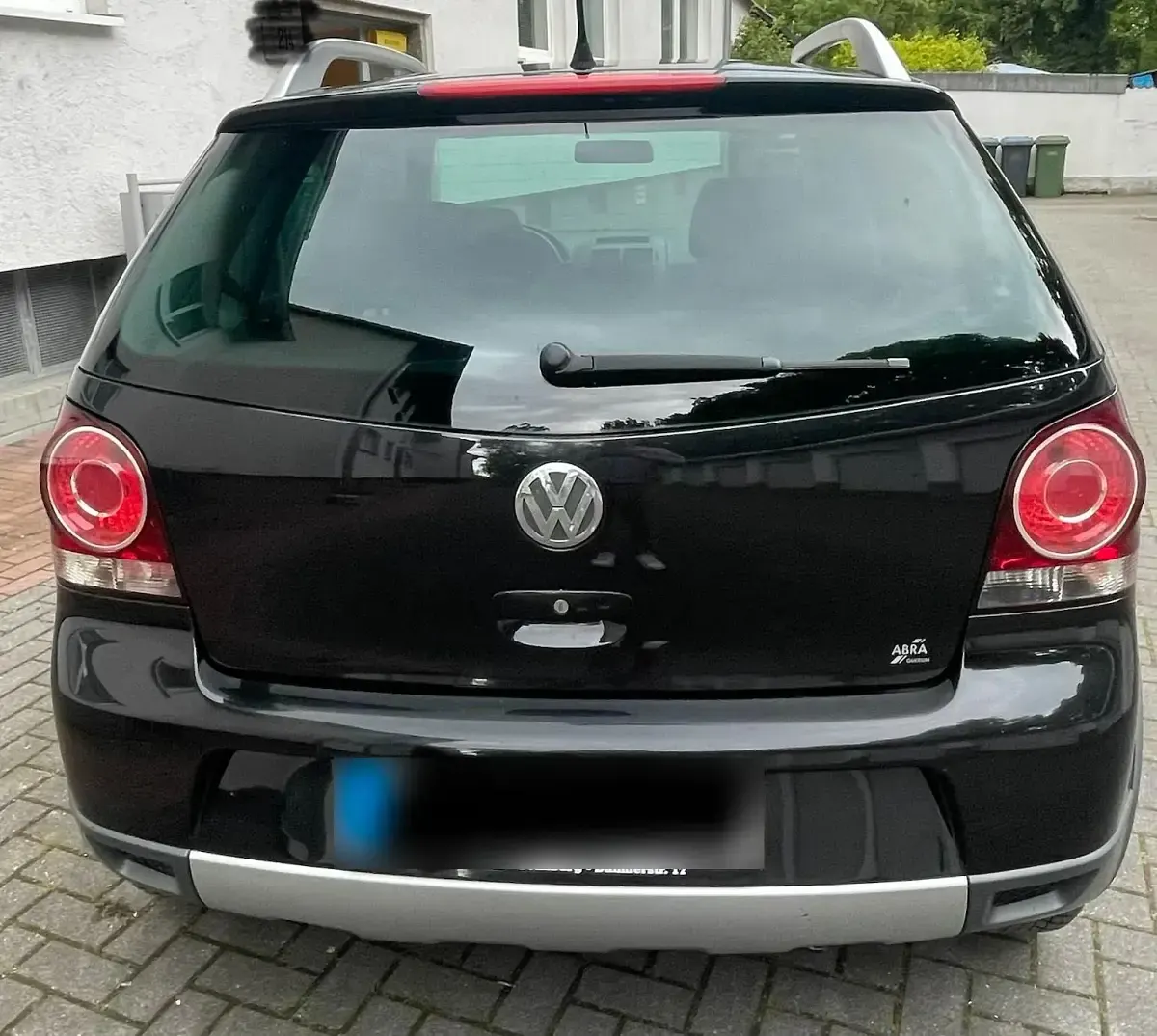 Gebraucht VW Polo Cross 80 PS (58 kW) 2007 Schwarz Kleinwagen