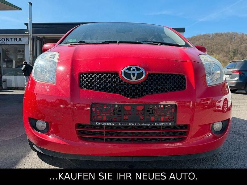 Gebraucht Toyota Yaris Team 87 PS (63 kW) 2008 Rot Kleinwagen
