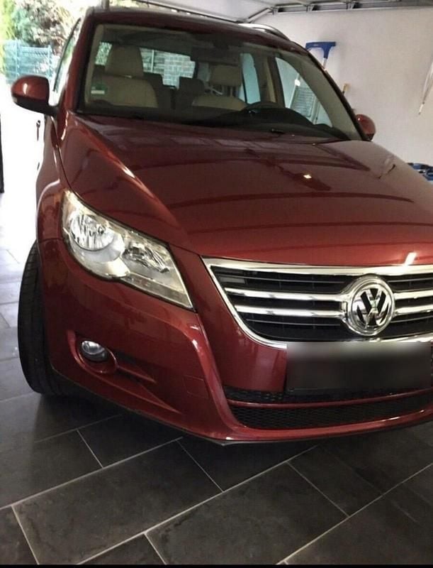 Rot Gebraucht 2008 VW Tiguan SUV | 5.000 € (Superpreis) - Bild 1/4