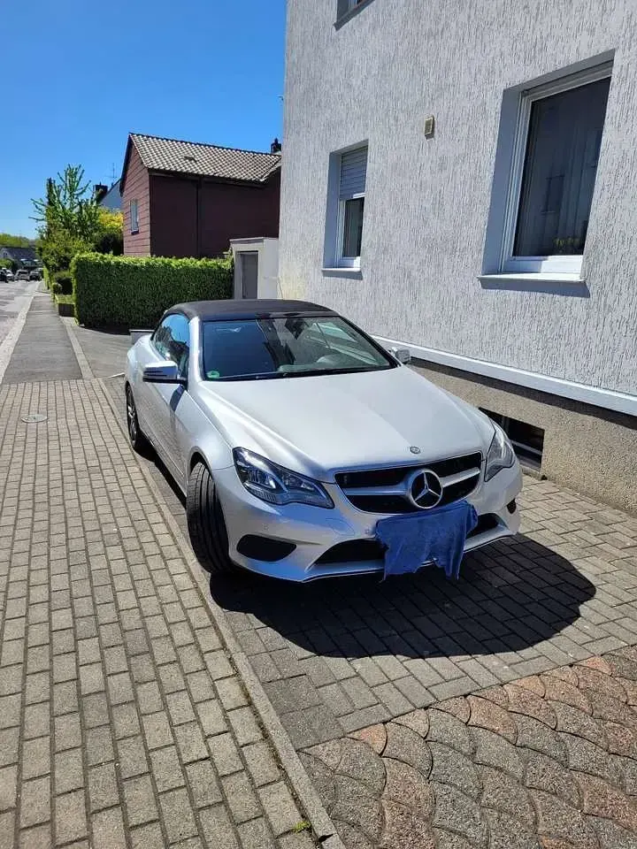 Usata Mercedes E400 333 CV (244 kW) 2014 Argento Cabrio