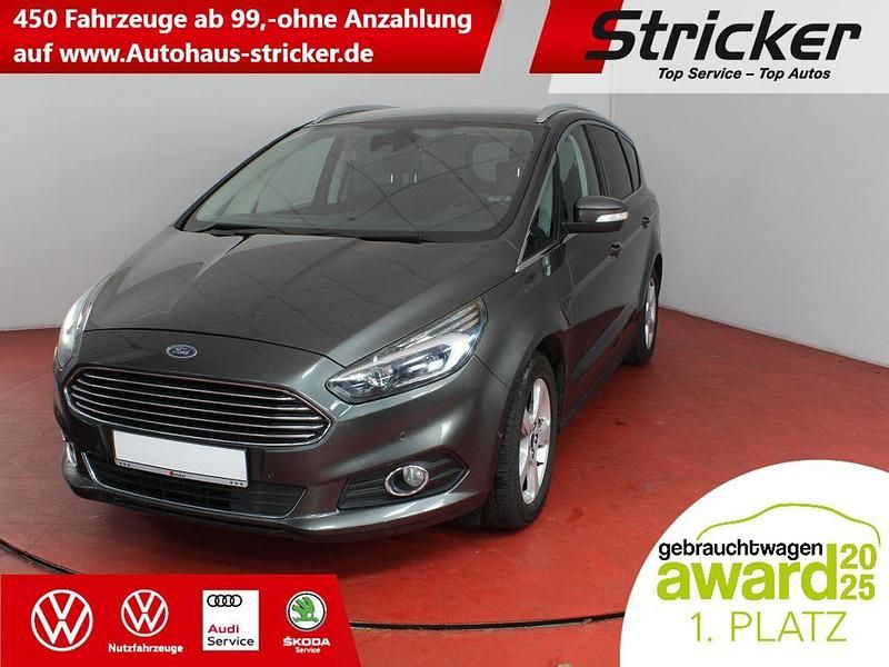 Silber Gebraucht 2017 Ford S-MAX Titanium SUV | 8.949 € (Fairer Preis) - Bild 1/4