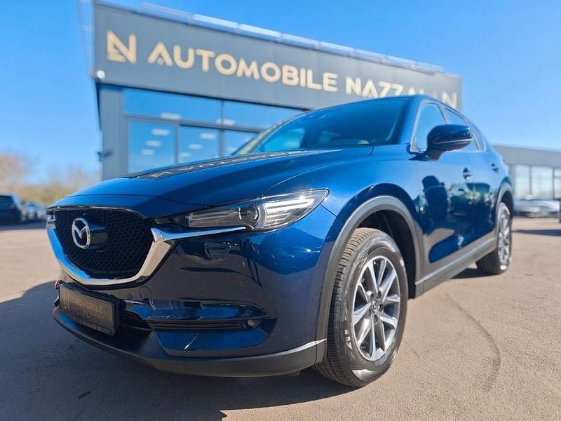 Gebraucht Mazda CX-5 Exclusive-Line 150 PS (110 kW) 2019 Blau SUV