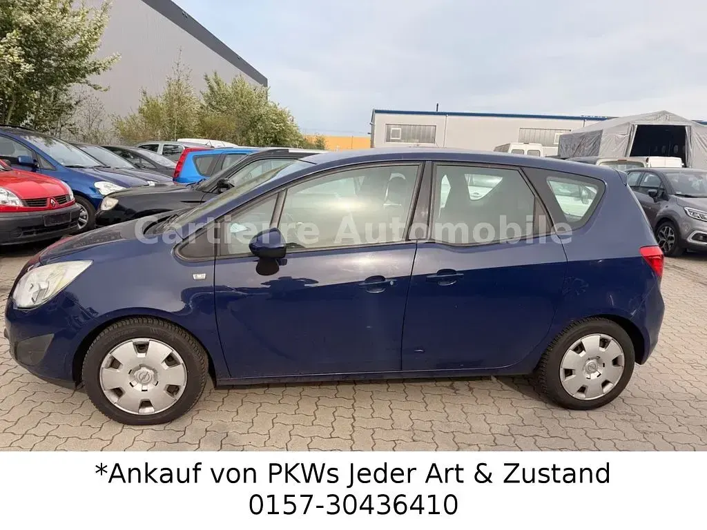 Używany Opel Meriva Edition 95 KM (69 kW) 2012 Niebieski Minivan