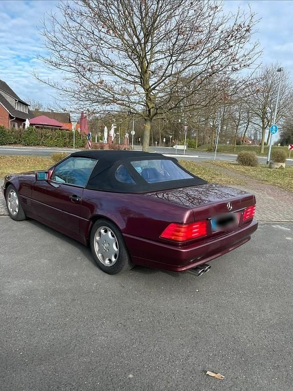 Gebraucht Mercedes SL320 231 PS (169 kW) 1994 Rot Cabrio
