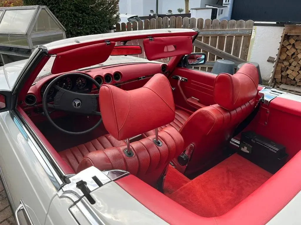 Gebraucht Mercedes SL280 185 PS (136 kW) 1978 Weiß Cabrio