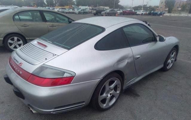 Silber Gebraucht 2003 Porsche 996 Coupé | 27.000 € (Superpreis) - Bild 1/4
