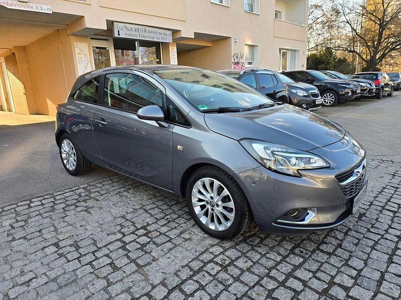 Gebraucht Opel Corsa Innovation 90 PS (66 kW) 2016 Karbon silber/shiny grey (m2) Kleinwagen
