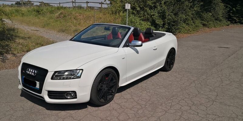 Weiß Gebraucht 2010 Audi S5 Cabriolet Sport Cabrio | 18.500 € (Fairer Preis) - Bild 1/4