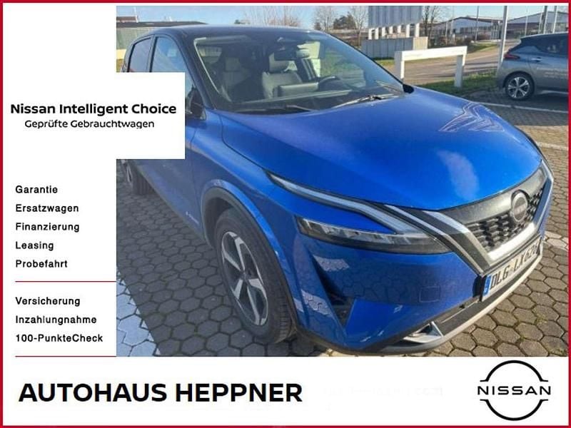 Magnetic blue/black m Gebraucht 2024 Nissan Qashqai N-Connecta SUV | 26.600 € (Superpreis) - Bild 1/4
