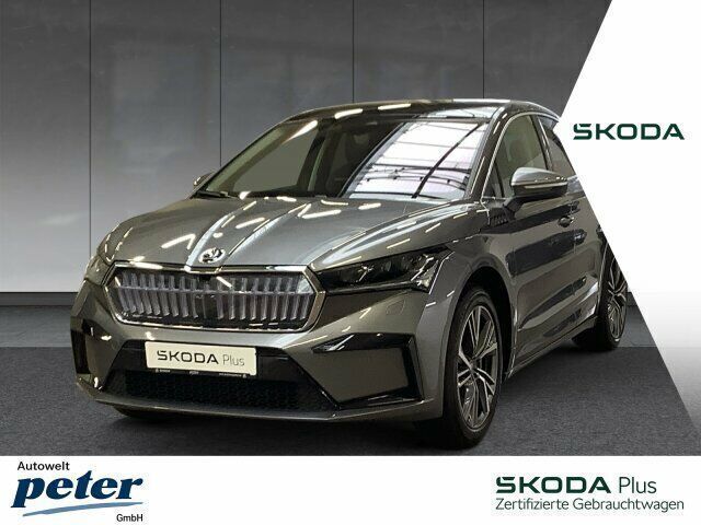 Graphitegrau Gebraucht 2024 Skoda Enyaq iV SUV | 47.950 € (Teuer) - Bild 1/2