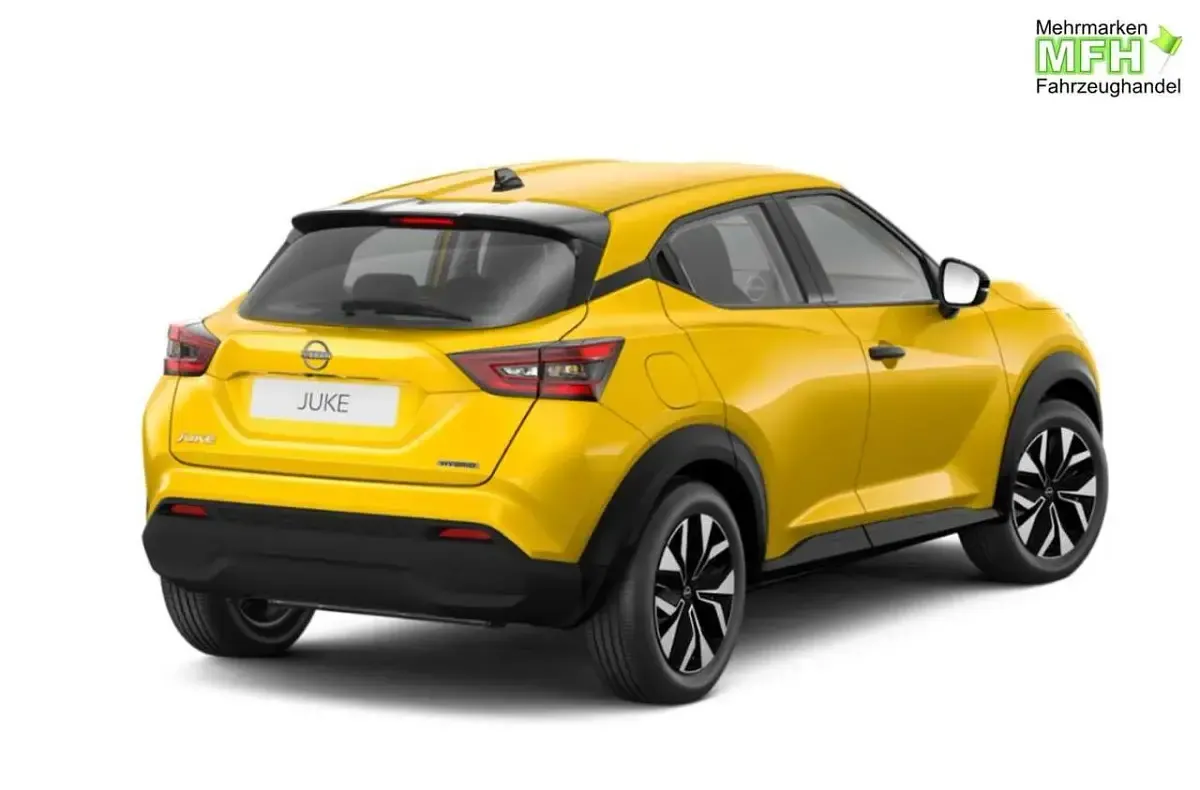 Neu Nissan Juke Acenta 143 PS (105 kW) 2025 Iconic yellow metallic SUV