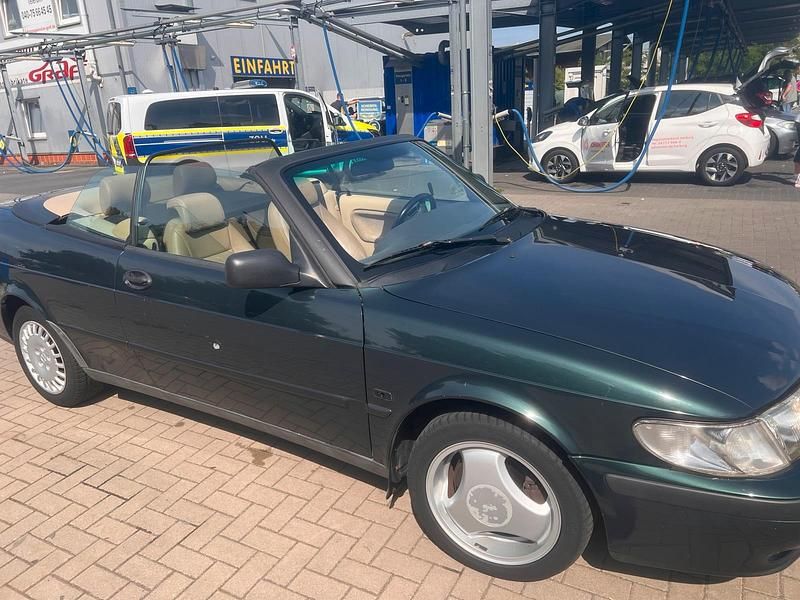 Gebraucht Saab 9-3 1997 Grün Cabrio