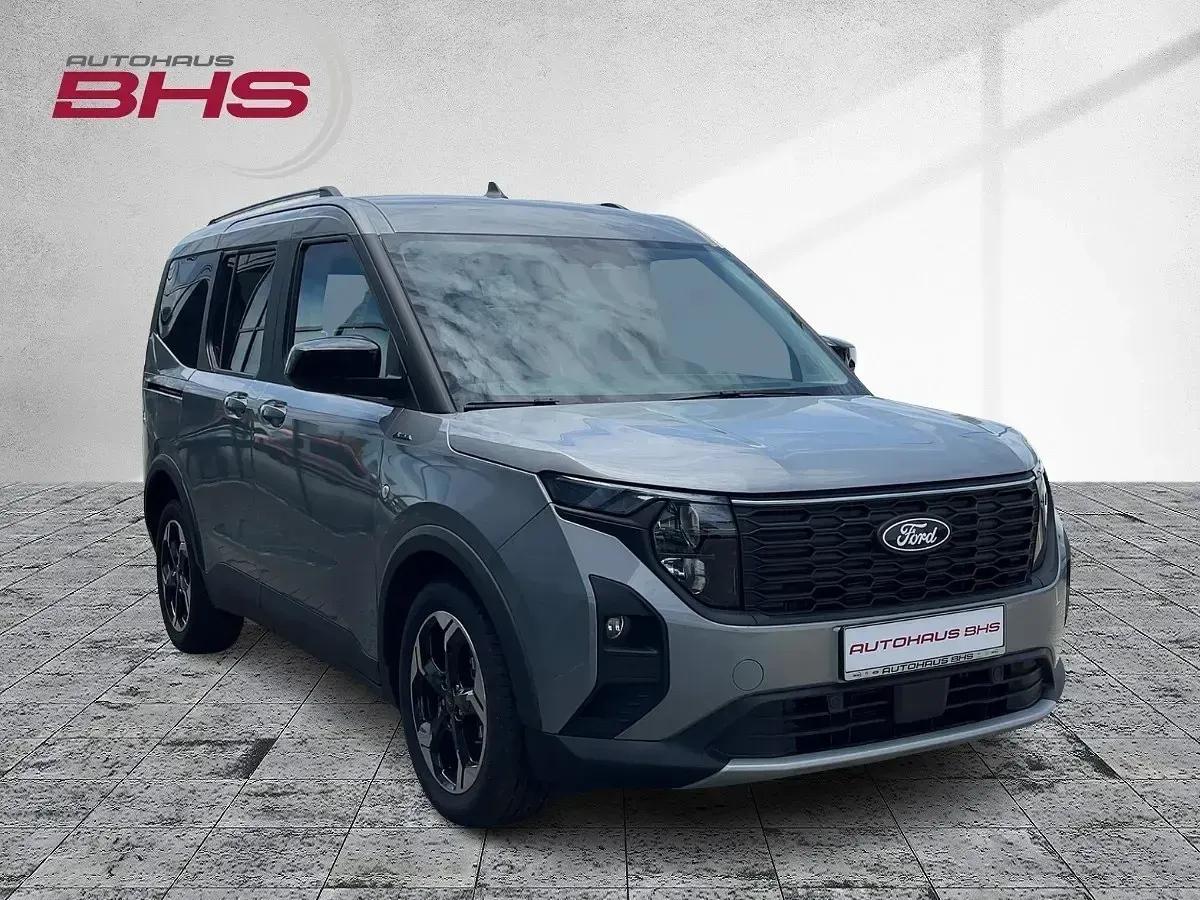 Gebraucht Ford Tourneo Courier Active 125 PS (91 kW) 2024 Solarsilver (silber) Van / Kleinbus