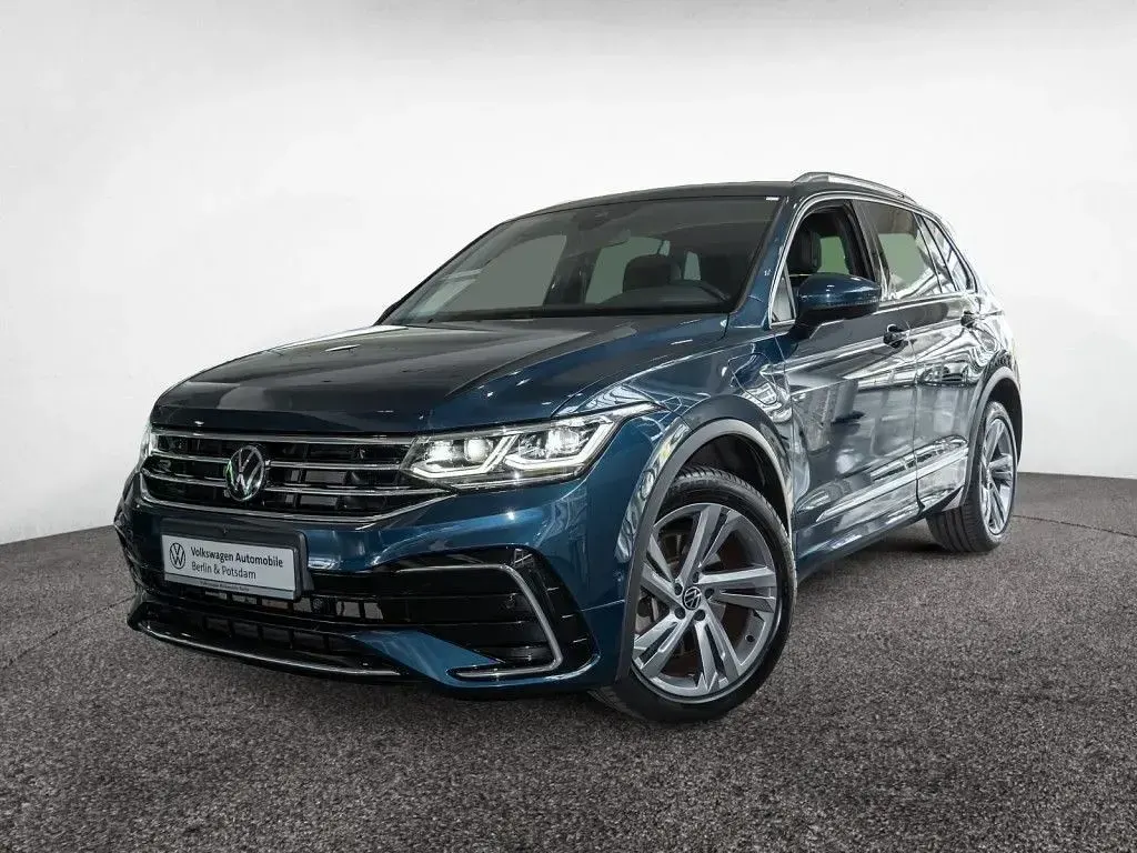 Gebraucht VW Tiguan R-line 245 PS (180 kW) 2022 Nightshade blue metallic SUV