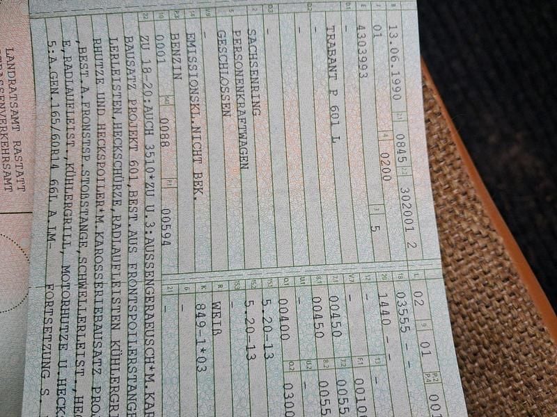 Gebraucht Trabant 601 1990 Limousine