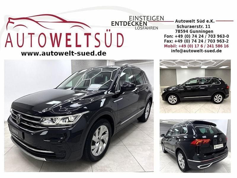 Deepblackperleffekt Gebraucht 2022 VW Tiguan Elegance SUV | 26.450 € (Guter Preis) - Bild 1/4