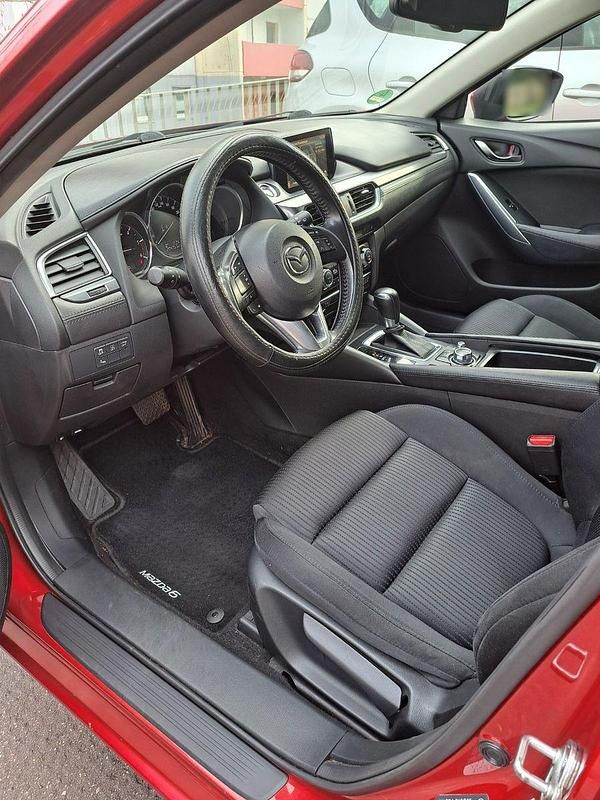 Gebraucht Mazda 6 Exclusive-Line 150 PS (110 kW) 2015 Rot Kombi