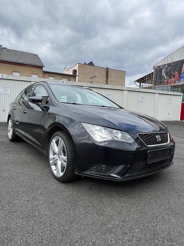 Gebraucht Seat Leon 110 PS (80 kW) 2014 Schwarz Kombi