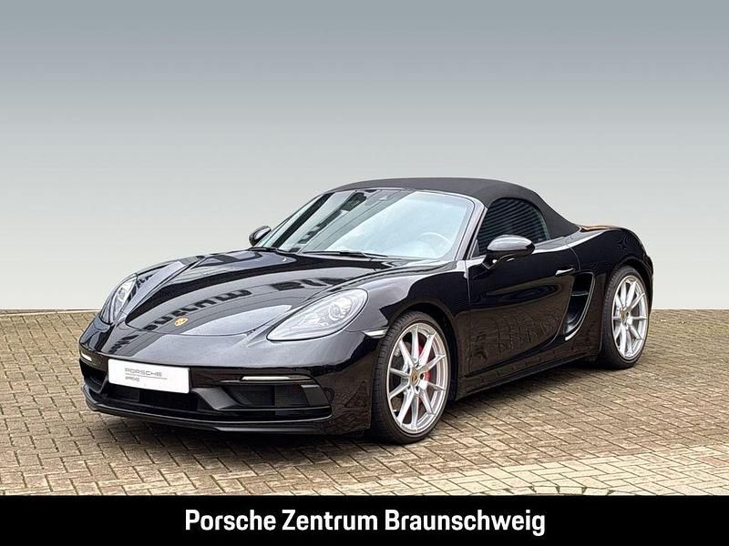 Schwarz Gebraucht 2021 Porsche 718 Boxster Cabrio | 85.460 € (Superpreis) - Bild 1/4