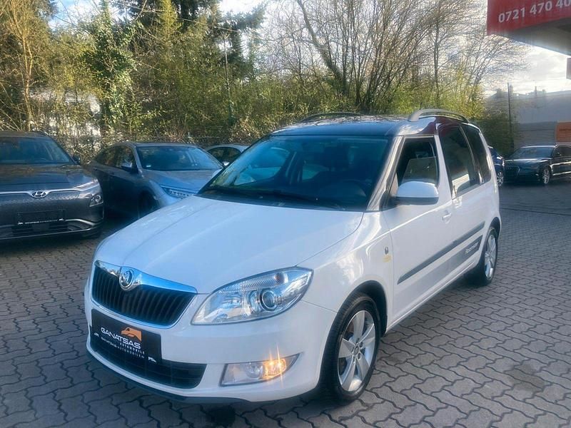 Gebraucht Skoda Roomster Fresh 90 PS (66 kW) 2014 Weiß Van / Kleinbus
