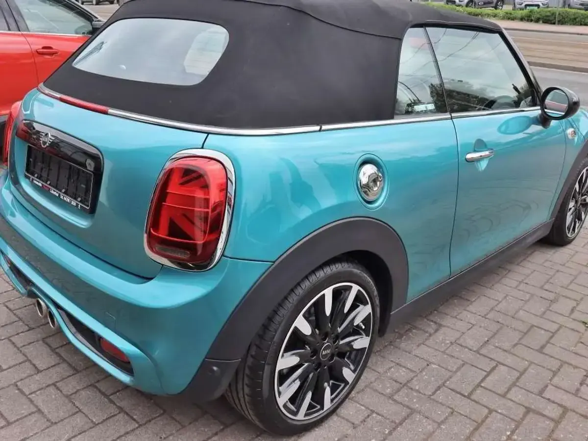 Brugt Mini Cooper S Cabriolet 192 HK (141 kW) 2019 Blå Cabriolet