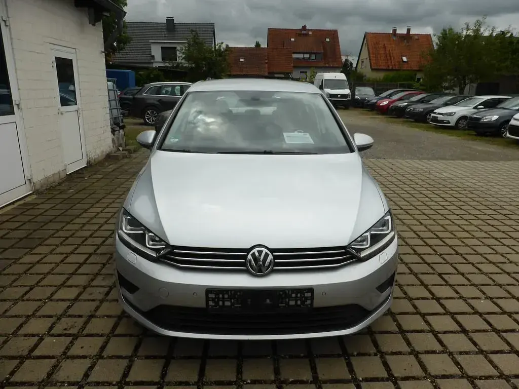 Gebraucht VW Golf Sportsvan Comfortline 110 PS (80 kW) 2017 Silber Van / Kleinbus