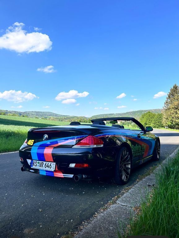 Schwarz Gebraucht 2006 BMW 630 Cabriolet Performance Cabrio | 14.499 € (Teuer) - Bild 1/4