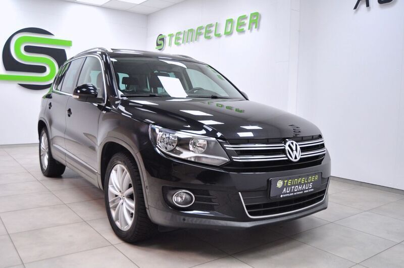 Schwarz Gebraucht 2014 VW Tiguan Sportline SUV | 10.690 € (Fairer Preis) - Bild 1/4