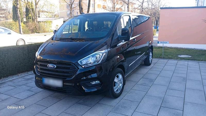 Second-hand Ford Transit Custom 107 CP (78 kW) 2020 Negru Monovolum