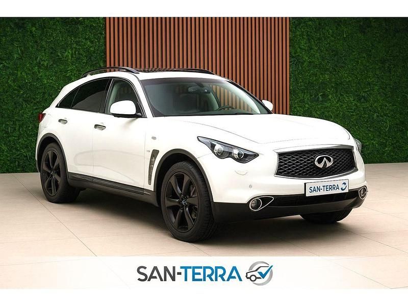 Weiß Gebraucht 2017 Infiniti QX70 SUV | 19.500 € (Guter Preis) - Bild 1/4
