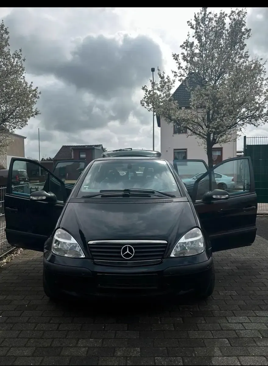 Brugt Mercedes A170 95 HK (69 kW) 2003 Sort Hatchback