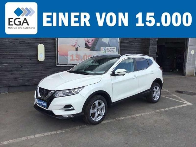 Brilliant white (m) Gebraucht 2021 Nissan Qashqai N-Connecta SUV | 22.222 € (Fairer Preis) - Bild 1/4