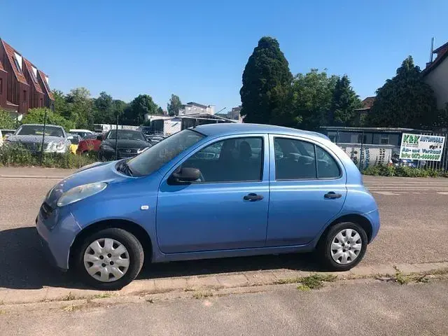 Gebraucht Nissan Micra Visia 80 PS (58 kW) 2003 Blau Kleinwagen