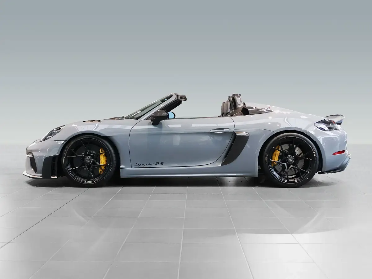 Neu Porsche 718 Chrono 500 PS (367 kW) 2026 Grau Cabrio