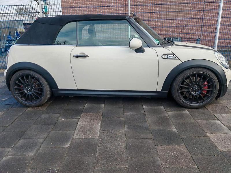 Gebraucht Mini John Cooper Works Cabriolet 211 PS (155 kW) 2010 Weiß Cabrio