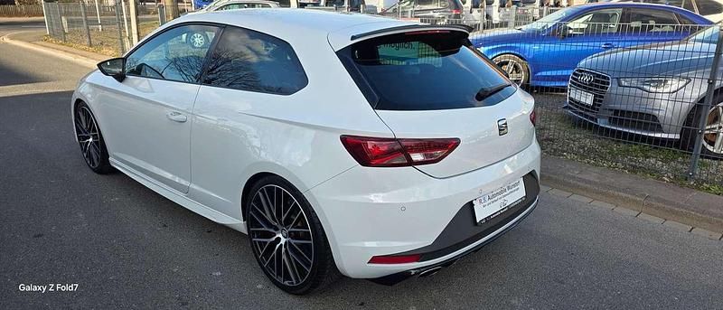 Second-hand Seat Leon Cupra 290 290 CP (213 kW) 2016 Alb Coupe