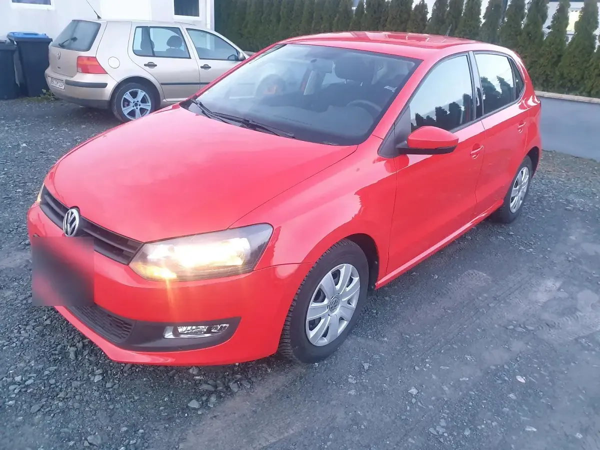 Gebraucht VW Polo 60 PS (44 kW) 2011 Rot Kleinwagen