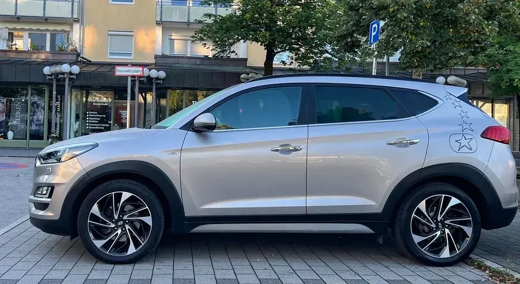 Gebraucht Hyundai Tucson Premium 185 PS (136 kW) 2019 Grau SUV