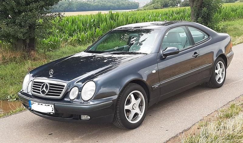 Blau Gebraucht 1998 Mercedes CLK200 Coupé | 3.499 € (Fairer Preis) - Bild 1/4