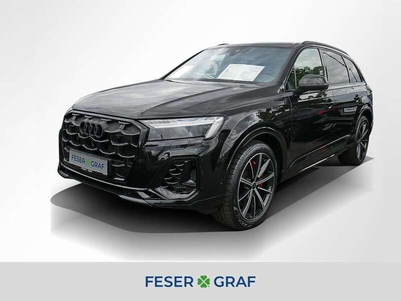 Mythosschwarz metallic Neu 2025 Audi Q7 S-Line SUV | 100.180 € (Fairer Preis) - Bild 1/4