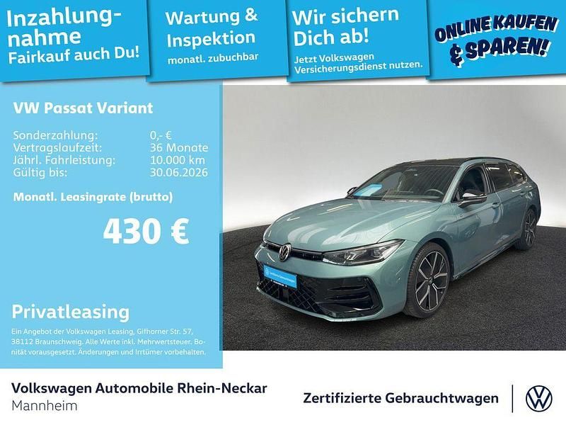 Gebraucht VW Passat R-line 150 PS (110 kW) 2025 Maripositgrün metallic Kombi