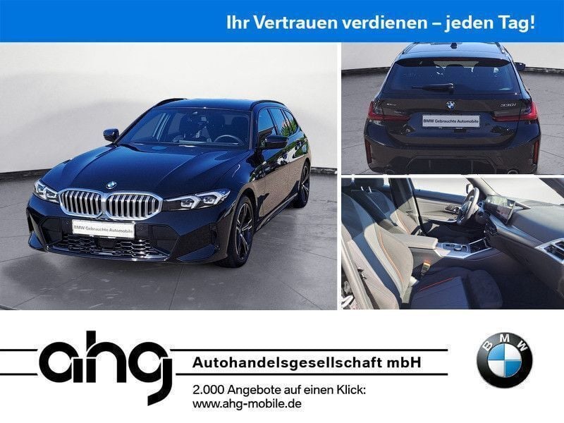 Schwarz Gebraucht 2024 BMW 330 M Sport Kombi | 39.450 € (Superpreis) - Bild 1/4
