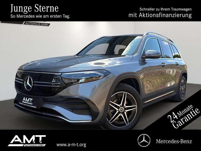 Grau Gebraucht 2024 Mercedes EQB300 AMG line SUV | 37.490 € (Fairer Preis) - Bild 1/4
